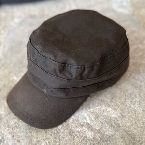 Classic Black Men's Irish Fishing Cap XL